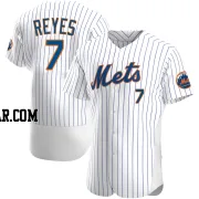 Jose Reyes Men's New York Mets White Authentic Home Jersey