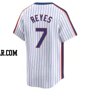 Jose Reyes Men's New York Mets White Limited Cooperstown Collection Jersey