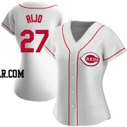 Jose Rijo Women's Cincinnati Reds White Authentic Home Jersey