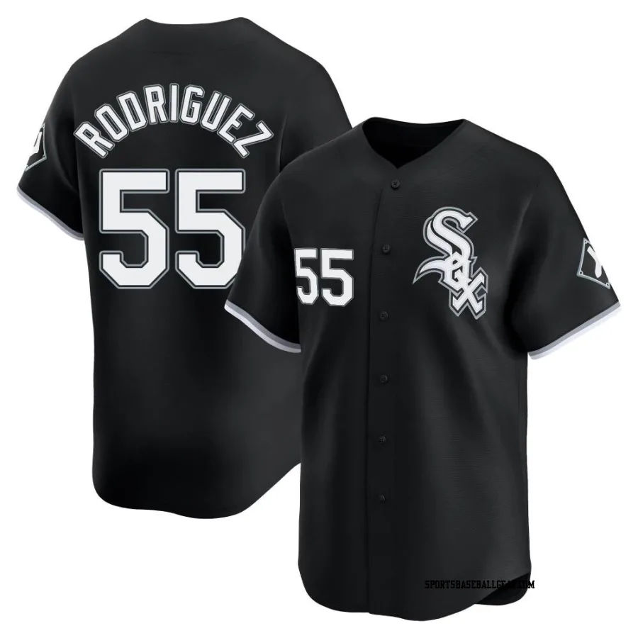 Jose Rodriguez Men's Chicago White Sox Black Limited Alternate Jersey