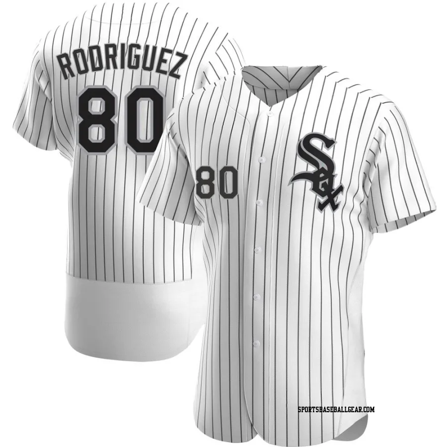 Jose Rodriguez Men's Chicago White Sox White Authentic Home Jersey