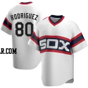 Jose Rodriguez Men's Chicago White Sox White Replica Cooperstown Collection Jersey