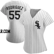 Jose Rodriguez Women's Chicago White Sox White Replica Home Jersey