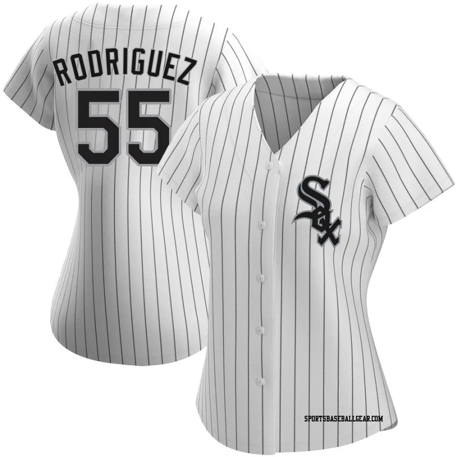 Jose Rodriguez Women's Chicago White Sox White Replica Home Jersey