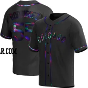 Jose Rodriguez Youth Chicago White Sox Black Holographic Replica Alternate Jersey