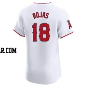 Jose Rojas Men's Los Angeles Angels White Elite Home Jersey