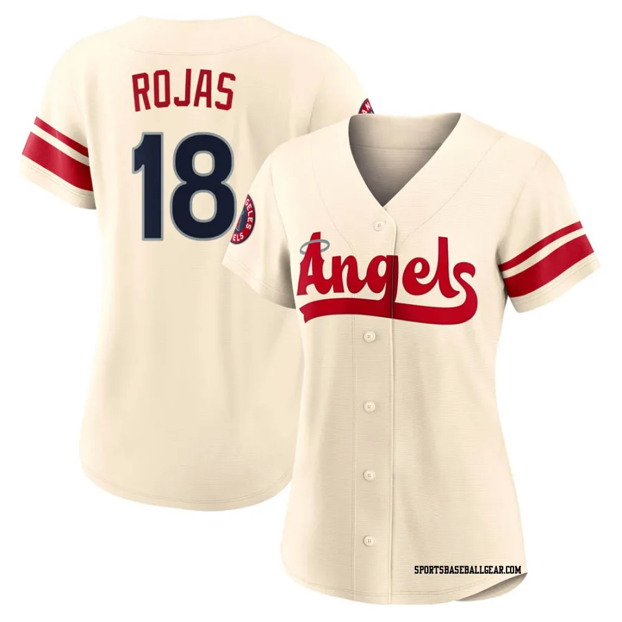 Jose Rojas Women's Los Angeles Angels Cream Authentic 2022 City Connect Jersey