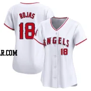 Jose Rojas Women's Los Angeles Angels White Limited Home Jersey