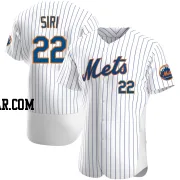 Jose Siri Men's New York Mets White Authentic Home Jersey