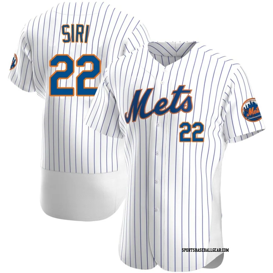 Jose Siri Men's New York Mets White Authentic Home Jersey