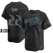 Jose Siri Men's Tampa Bay Rays Charcoal Limited 2024 City Connect Jersey