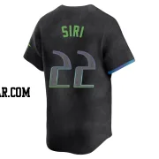 Jose Siri Men's Tampa Bay Rays Charcoal Limited 2024 City Connect Jersey