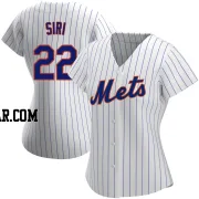 Jose Siri Women's New York Mets White Authentic Home Jersey