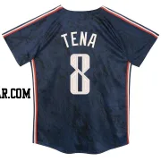 Jose Tena Toddler Cleveland Guardians Navy Limited Preschool & 2024 City Connect Jersey