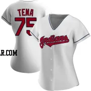 Jose Tena Women's Cleveland Guardians White Authentic Home Jersey