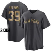 Jose Trevino Men's New York Yankees Charcoal Game Replica 2022 All-Star Jersey