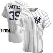 Jose Trevino Men's New York Yankees White Authentic Home Jersey