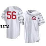 Jose Trevino Youth Cincinnati Reds White Replica 2022 Field Of Dreams Jersey