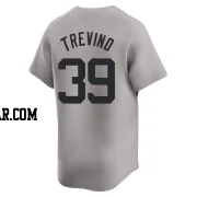 Jose Trevino Youth New York Yankees Gray Limited Away Jersey