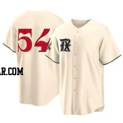 Jose Urena Men's Texas Rangers Cream Replica 2023 City Connect Jersey