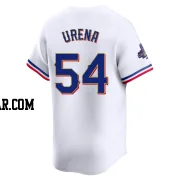 Jose Urena Men's Texas Rangers Gold Limited White 2024 Collection Jersey