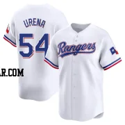 Jose Urena Men's Texas Rangers White Limited Home Jersey