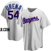 Jose Urena Youth Texas Rangers White Replica Home Cooperstown Collection Jersey