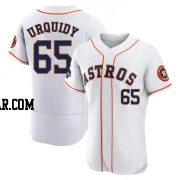 Jose Urquidy Men's Houston Astros White Authentic 2022 World Series Champions Home Jersey