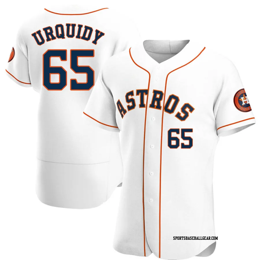 Jose Urquidy Men's Houston Astros White Authentic Home Jersey