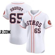 Jose Urquidy Men's Houston Astros White Elite Home Patch Jersey