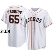 Jose Urquidy Men's Houston Astros White Replica 2022 World Series Home Jersey