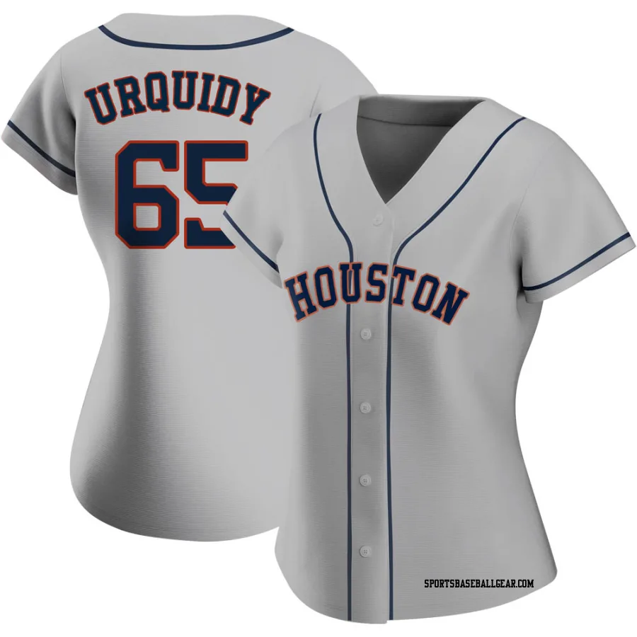 Jose Urquidy Women's Houston Astros Gray Replica Road 2020 Jersey