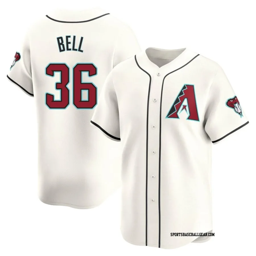 Josh Bell Men's Arizona Diamondbacks White Limited Home Jersey