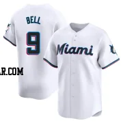 Josh Bell Men's Miami Marlins White Limited Home Jersey