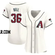 Josh Bell Women's Arizona Diamondbacks White Limited Home Jersey