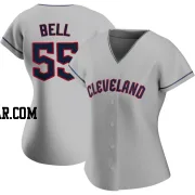 Josh Bell Women's Cleveland Guardians Gray Authentic Road Jersey