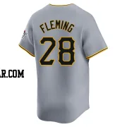 Josh Fleming Men's Pittsburgh Pirates Gray Limited Away Jersey