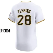 Josh Fleming Men's Pittsburgh Pirates White Elite Home Jersey