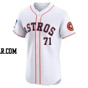 Josh Hader Men's Houston Astros White Elite Home Patch Jersey