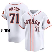 Josh Hader Men's Houston Astros White Limited Home Jersey