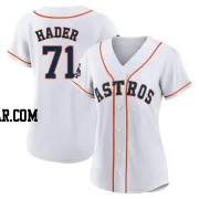 Josh Hader Women's Houston Astros White Authentic 2022 World Series Champions Home Jersey