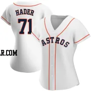 Josh Hader Women's Houston Astros White Authentic Home Jersey