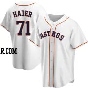 Josh Hader Youth Houston Astros White Replica Home Jersey