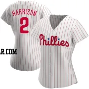 Josh Harrison Women's Philadelphia Phillies White Authentic Home Jersey