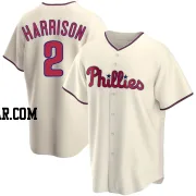 Josh Harrison Youth Philadelphia Phillies Cream Replica Alternate Jersey