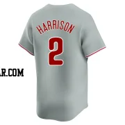 Josh Harrison Youth Philadelphia Phillies Gray Limited Away Jersey