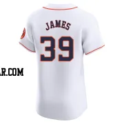 Josh James Men's Houston Astros White Elite Home Jersey