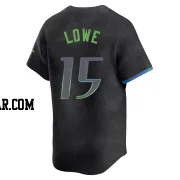 Josh Lowe Men's Tampa Bay Rays Charcoal Limited 2024 City Connect Jersey