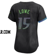 Josh Lowe Women's Tampa Bay Rays Charcoal Limited 2024 City Connect Jersey