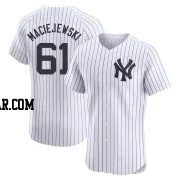 Josh Maciejewski Men's New York Yankees White Elite Home Jersey